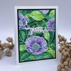Cosmos Backdrop Press Plate From The Pressed Posies Collection -Woodland Scenics Shop IMG 2024 01 09 081544