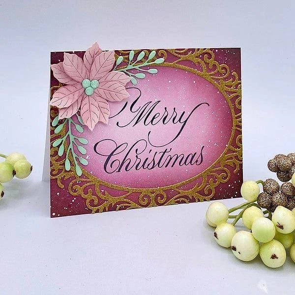Copperplate Merry Christmas Press Plate From The Copperplate Holiday Sentiments Collection By Paul Antonio 3 Copperplate Merry Christmas Press Plate From The Copperplate Holiday Sentiments Collection By Paul Antonio - Image 3