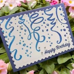 Stampendous Streamers Cling Rubber Stamp Set From The Beautiful Backgrounds Collection -Woodland Scenics Shop IMG 20240529 231010