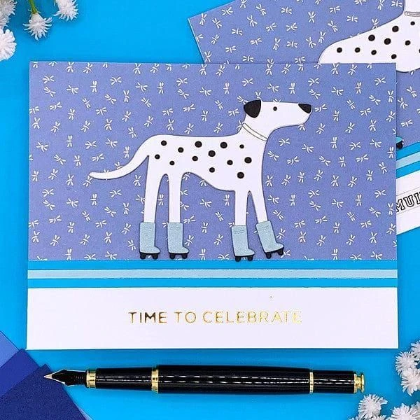 Roller Disco Dottie Etched Dies From The Out And About Collection 2 Roller Disco Dottie Etched Dies From The Out And About Collection - Image 2