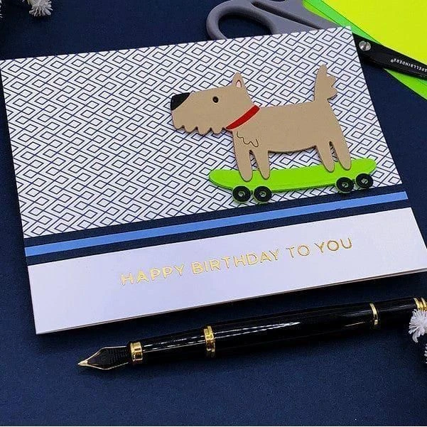 Skateboarding Terry Etched Dies From The Out And About Collection 3 Skateboarding Terry Etched Dies From The Out And About Collection - Image 3