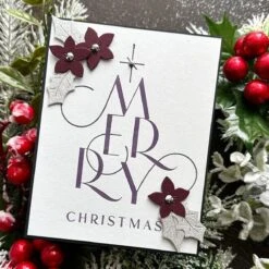 Chic Merry Christmas Press Plate From The BetterPress Christmas Collection 11 Chic Merry Christmas Press Plate From The BetterPress Christmas Collection -Woodland Scenics Shop IMG 5441Large