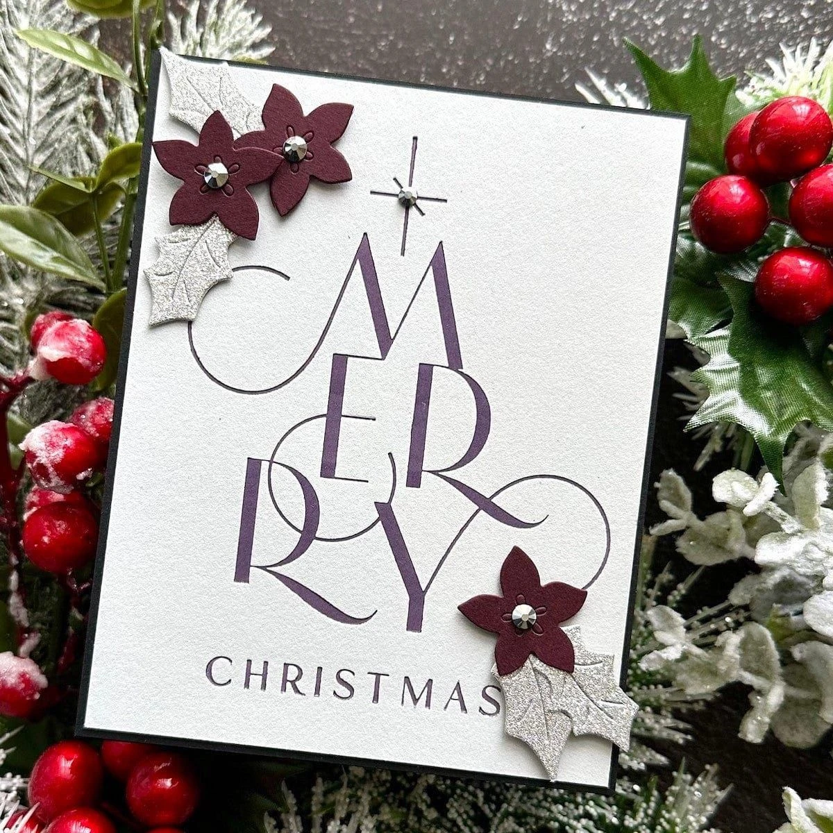 Chic Merry Christmas Press Plate From The BetterPress Christmas Collection 3 Chic Merry Christmas Press Plate From The BetterPress Christmas Collection - Image 3