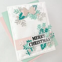 Christmas Add-Ons Stamp & Die Set From The Not Your Ordinary Card Collection By Wendy Vecchi -Woodland Scenics Shop IMG 6392
