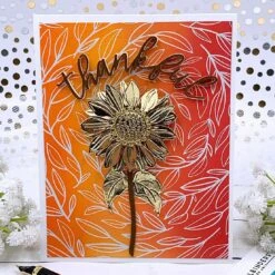 Sunflower Serenade Etched Dies From The Serenade Of Autumn Collection -Woodland Scenics Shop IMG 6933