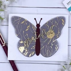 Foiled Vellum 6 X 6" Paper Pad From The Serenade Of Autumn Collection -Woodland Scenics Shop IMG 6963