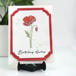 August Poppy Press Plates From The Florals Through The Year Collection 13 August Poppy Press Plates From The Florals Through The Year Collection -Woodland Scenics Shop IMG 7807