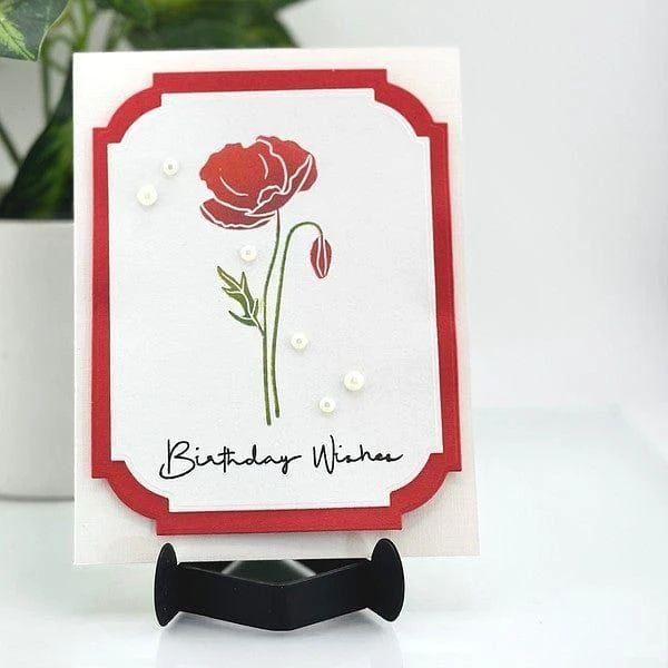 August Poppy Press Plates From The Florals Through The Year Collection 3 August Poppy Press Plates From The Florals Through The Year Collection - Image 3