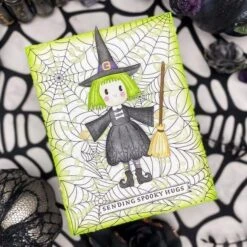 Fiona The Dancin' Witch Etched Dies From The Happy Haunting Collection -Woodland Scenics Shop IMG 8251 jpg