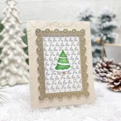 Nested Tree Frame Etched Dies From The Essential Holiday Collection By Lisa Horton -Woodland Scenics Shop IMG 8482 jpg