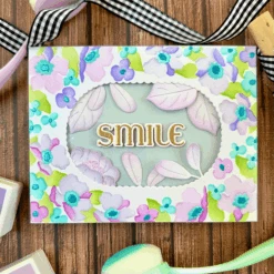 Nature's Frame - Stencil Of The Month -Woodland Scenics Shop IMG 9262