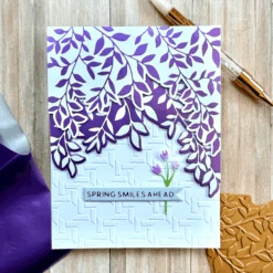 Spring Canopy -Glimmer Hot Foil Kit Of The Month (Plates & Die Only) -Woodland Scenics Shop IMG 9577