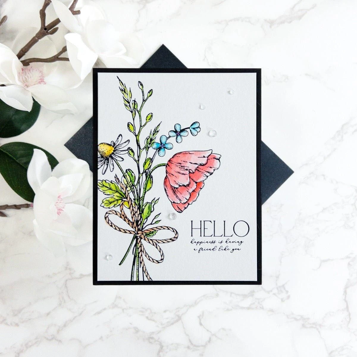 A Friend Like You Bouquet Press Plate From The Pressed Posies Collection 9 A Friend Like You Bouquet Press Plate From The Pressed Posies Collection - Image 9