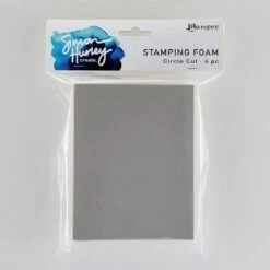 Ranger Circle Cut Stamping Foam Simon Hurley Create. 4 Pc. -Woodland Scenics Shop In Packaging StampingFoamCirclePKG