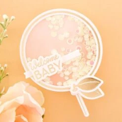 Giant Party Balloon Glimmer Hot Foil Plate & Die Set -Woodland Scenics Shop It s My Party Carissa Wiley 14