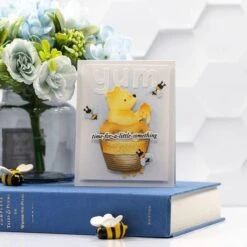Pooh's Hunny Pot Etched Dies From The Say Cheese Classic Pooh Collection In Collaboration With Simple Stories -Woodland Scenics Shop JeanDoeringsfeld 2025 Spellbinders SimpleStoriesSayCheeseClassicPooh Card3
