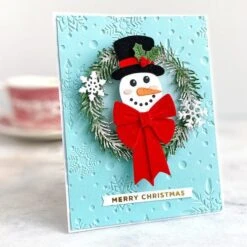 Christmas Wreath Add-Ons Etched Dies From The Beautiful Wreaths Collection By Suzanne Hue -Woodland Scenics Shop JeanManis 2023 OCT MakeAWreath ChristmasAddOn 2