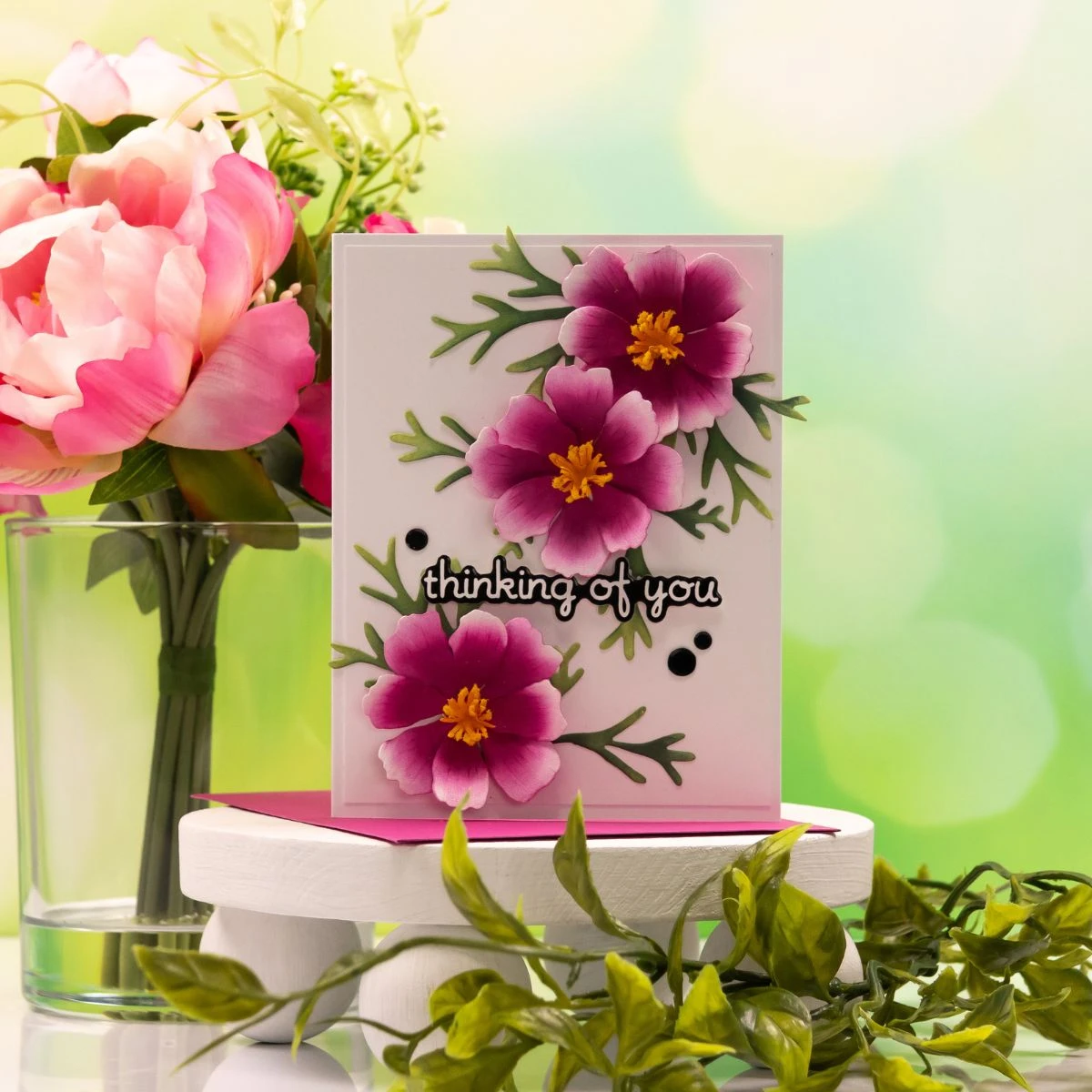 Cosmos Etched Dies From The Summer Solstice Garden Collection By Susan Tierney-Cockburn 4 Cosmos Etched Dies From The Summer Solstice Garden Collection By Susan Tierney-Cockburn - Image 4