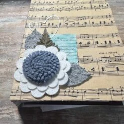 Felt Sunflower Bloom Etched Dies From The Summer Felt Stitch & Create Collection By Nichol Spohr -Woodland Scenics Shop Jen Kelly Summer Stitch Create Sunflower