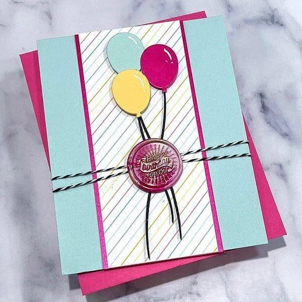 Must-Have Wax Bead Mix Pink From The Sealed By Spellbinders Collection 3 Must-Have Wax Bead Mix Pink From The Sealed By Spellbinders Collection - Image 3