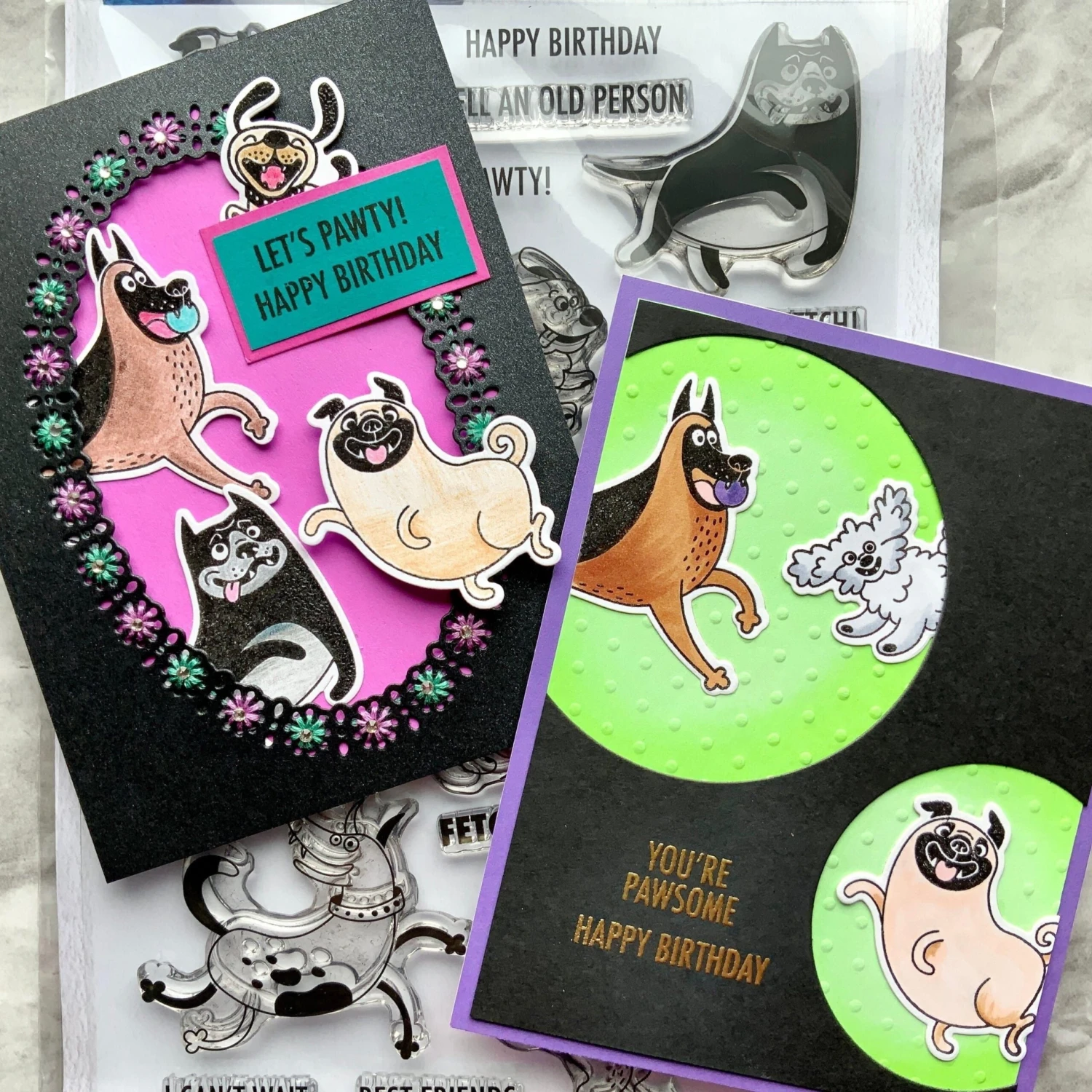 Ranger Hot Diggity Dog! Clear Stamps By Simon Hurley Create. 5 Ranger Hot Diggity Dog! Clear Stamps By Simon Hurley Create. - Image 5