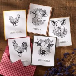 Farm Sweet Farm Registration BetterPress Plate & Die Set From The Justine's Farm Collection By Justine Dvorak -Woodland Scenics Shop Justine s Farm Justine Dvorak Project 1 8bc7ddcc e45b 4468 bfe1 674390479708