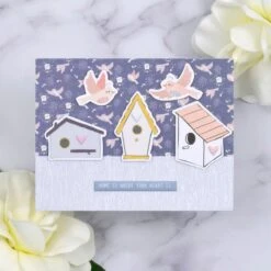 Love Grows Here - Card Kit Of The Month Club -Woodland Scenics Shop KOM DEC22 Product 1200x1200 Project 8