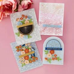 Stitched Kaleidoscope Arch Etched Dies From The Kaleidoscope Arch Collection -Woodland Scenics Shop Kaleidoscope Arch 12