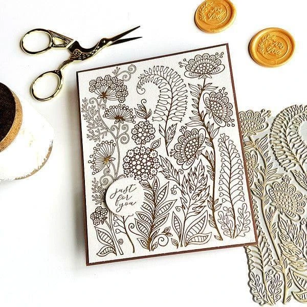 Spellbinders Exclusive: Kaleidoscope Garden Press Plate 5 Spellbinders Exclusive: Kaleidoscope Garden Press Plate - Image 5