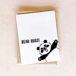 Ranger Big Hugs Clear Stamp Set By Simon Hurley Create. -Woodland Scenics Shop KarenBrown 2024 BigHugs PandaBear