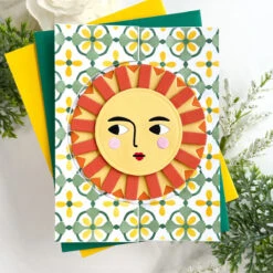 Under The Sun Etched Dies From The La Dolce Vita Collection -Woodland Scenics Shop KristinSluhan UndertheSun LaDolceVitaSentiments VillaTile greenfront