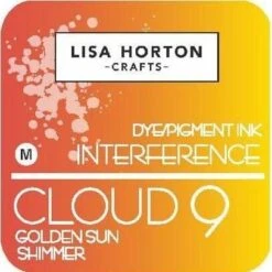 Lisa Horton Crafts Interference Ink Pad - Golden Sun Shimmer