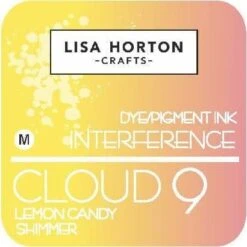 Lisa Horton Crafts Interference Ink Pad - Lemon Candy Shimmer
