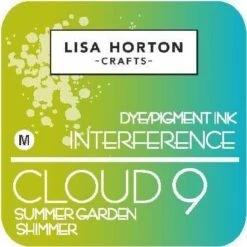 Lisa Horton Crafts Interference Ink Pad - Summer Garden Shimmer