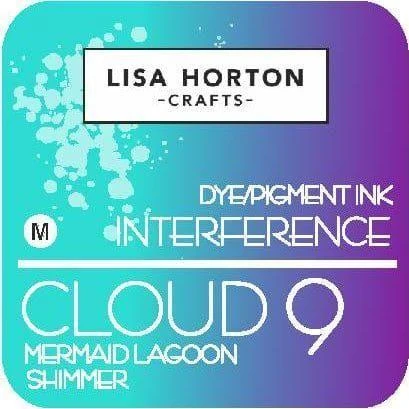 Lisa Horton Crafts Interference Ink Pad - Mermaid Lagoon Shimmer 1 Lisa Horton Crafts Interference Ink Pad - Mermaid Lagoon Shimmer