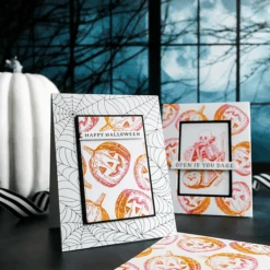 Halloween Icons Press Plate & Die Set From The Betterpress Halloween Collection -Woodland Scenics Shop LISAMENSINGHALLOWEENICONS2023