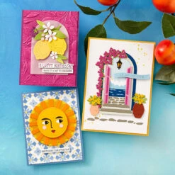 Lemon Fresco 3D Embossing Folder From The La Dolce Vita Collection -Woodland Scenics Shop La Dolce Vita a172a364 c058 4b79 b67b e66d72663a28