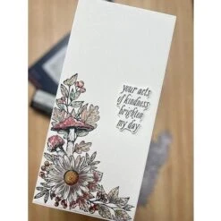 Autumn Floral Corner Press Plate & Die Set From The BetterPress Autumn Collection -Woodland Scenics Shop LanaTaber S5 602 1