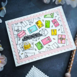 Send & Seal -(Dies Only) Coordinates With The Clear Stamp Of The Month -Woodland Scenics Shop Layer17