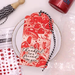 Mushroom Harvest - 3D Embossing Folder Of The Month -Woodland Scenics Shop Layer1EOM SEP23