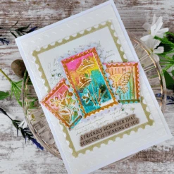Postage Mosaic -3D Embossing Folder Of The Month 25 Postage Mosaic -3D Embossing Folder Of The Month -Woodland Scenics Shop Layer23