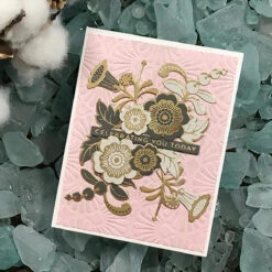 Glimmer Edge Stylized Floral - Glimmer Hot Foil Kit Of The Month (Plates & Dies Only) -Woodland Scenics Shop Layer2gomnov22
