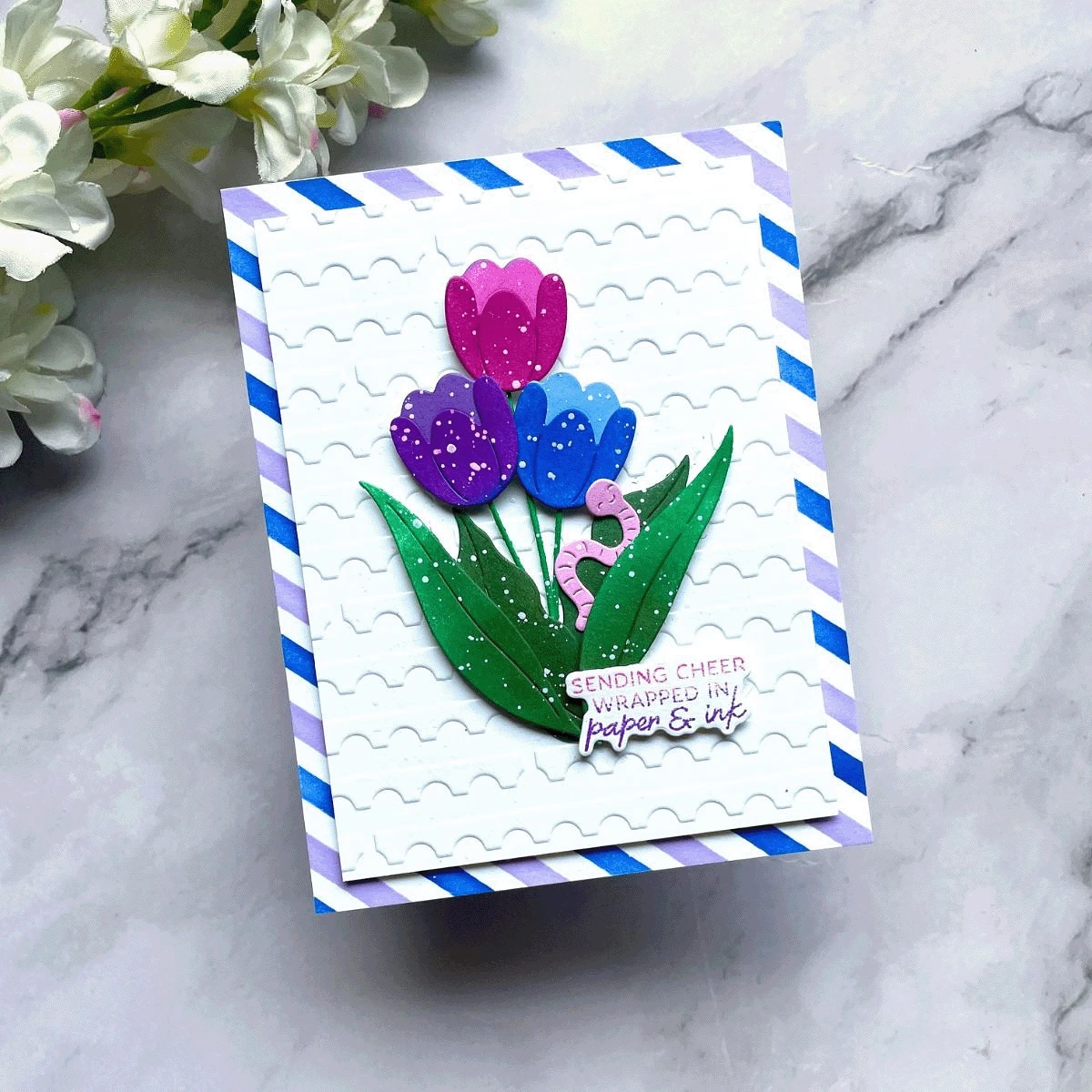 Perforated Stamp Edges -Embossing Folder Of The Month 2 Perforated Stamp Edges -Embossing Folder Of The Month - Image 2