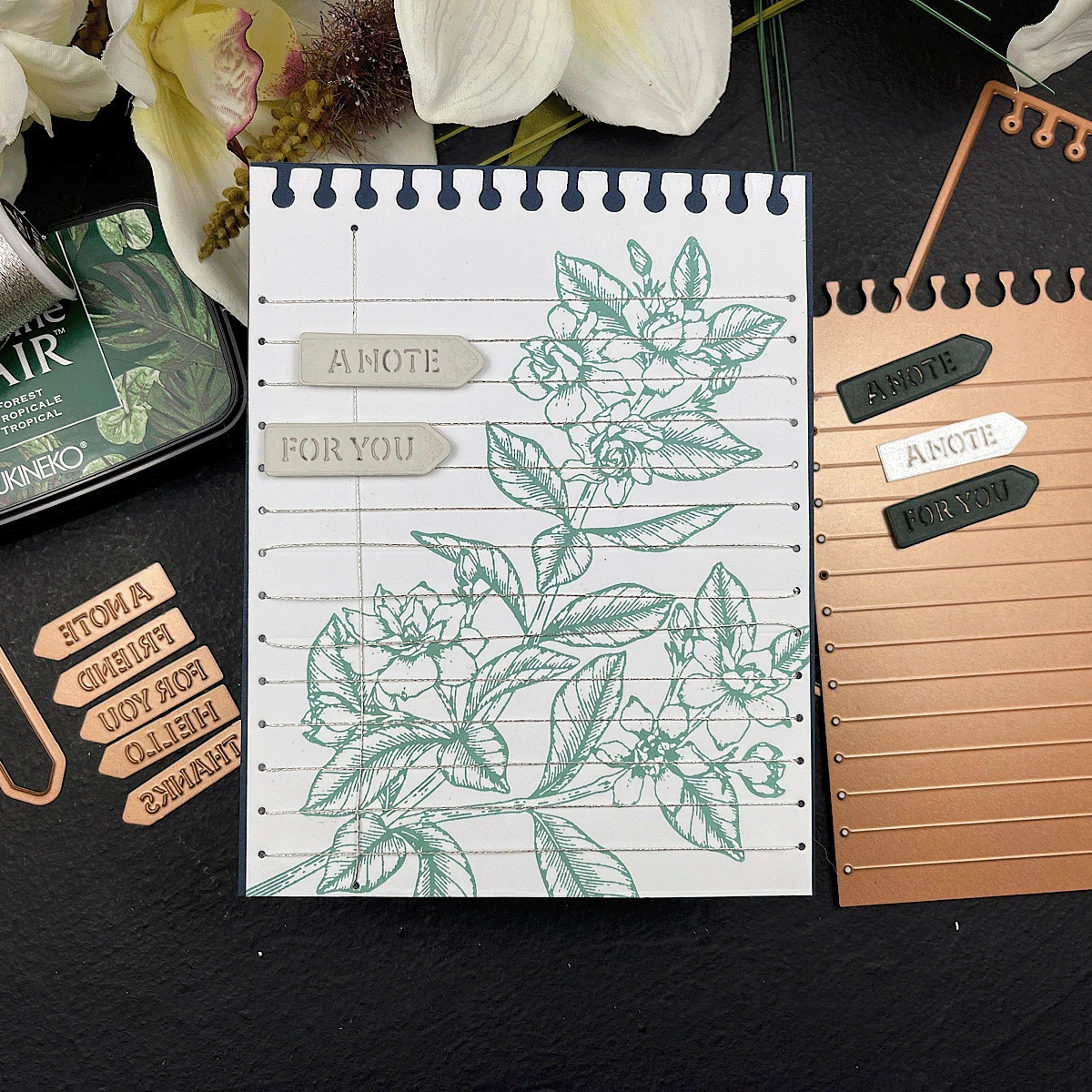 Stitched Taking Notes -Stitching Die Of The Month 2 Stitched Taking Notes -Stitching Die Of The Month - Image 2