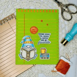 Stitched Taking Notes -Stitching Die Of The Month 19 Stitched Taking Notes -Stitching Die Of The Month -Woodland Scenics Shop Layer 20