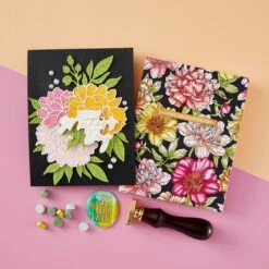 Peony Background Press Plate From The Let's Celebrate Collection By Yana Smakula -Woodland Scenics Shop LetsCelebrate 1 d2ca283b 973e 4f35 8fc9 764d43317d88