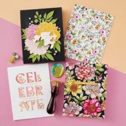 Peony Background Press Plate From The Let's Celebrate Collection By Yana Smakula -Woodland Scenics Shop LetsCelebrate 2 0cf32228 2813 42a0 881d 9bba4bd307e5
