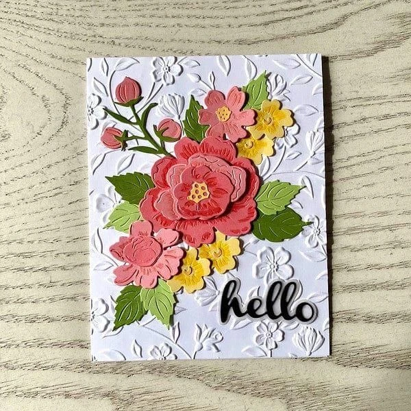 Flowers & Foliage 3D Embossing Folder From The From The Garden Collection By Wendy Vecchi 8 Flowers & Foliage 3D Embossing Folder From The From The Garden Collection By Wendy Vecchi - Image 8