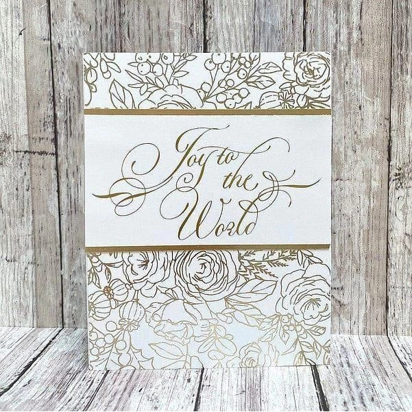 Winter Rose Background BetterPress And Stencil Bundle From The Handmade Holidays Collection 5 Winter Rose Background BetterPress And Stencil Bundle From The Handmade Holidays Collection - Image 5