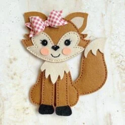 Felt Forest Fox Etched Dies From The Felt Stitch & Create Collection By Nichol Spohr -Woodland Scenics Shop LinBrandyberry Nov24 S7 260